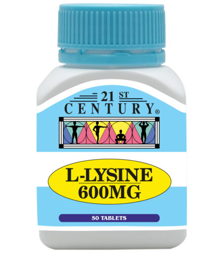 21st Century L-Lysine 600mg