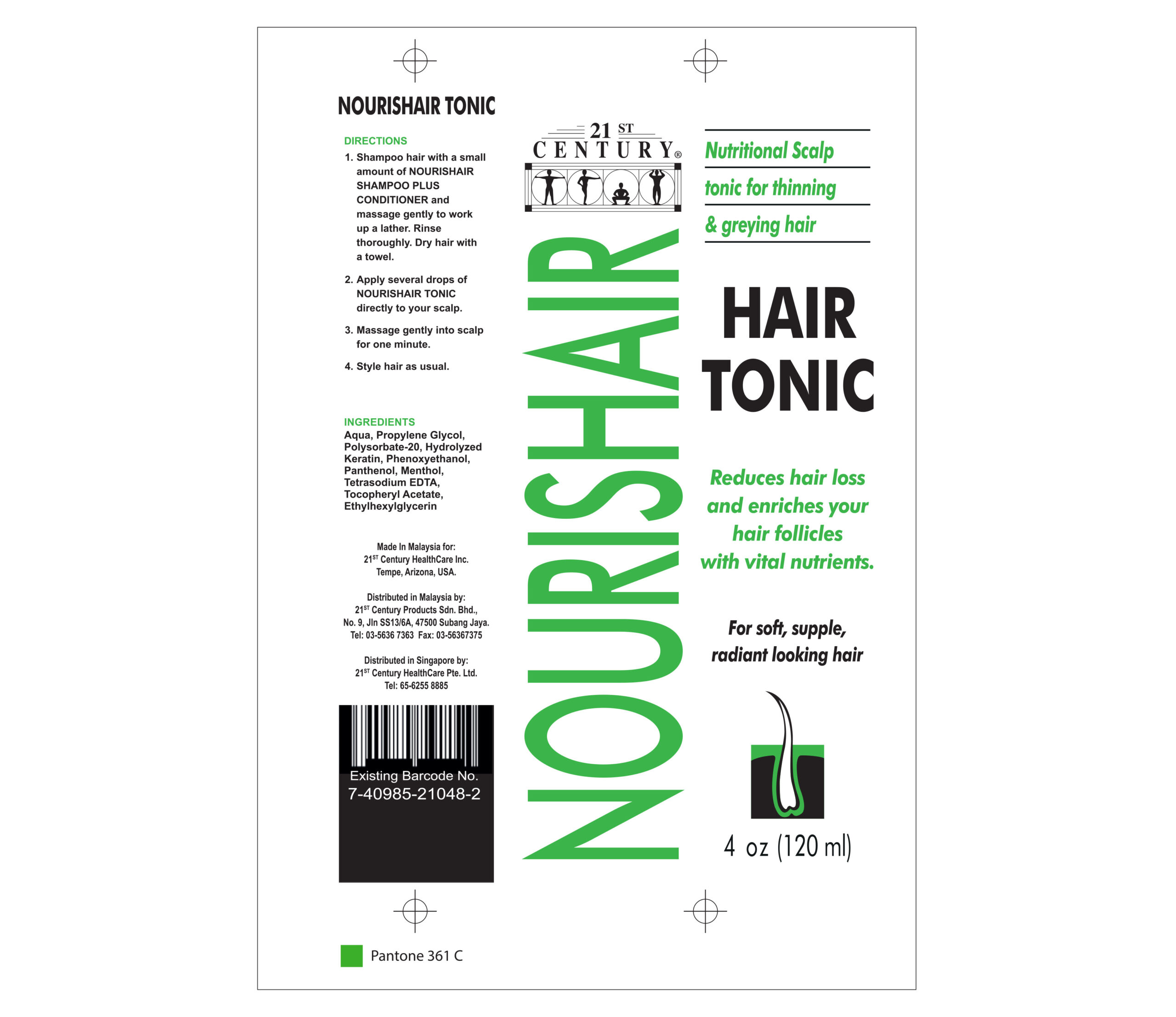 21st Century Nourishair Hair Tonic