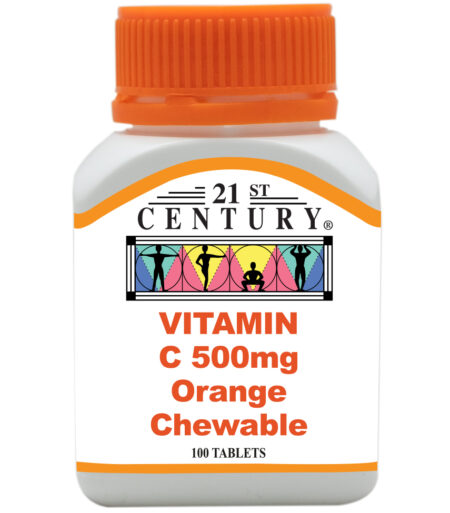 21st Century Vitamin C 500 - Orange Chewable