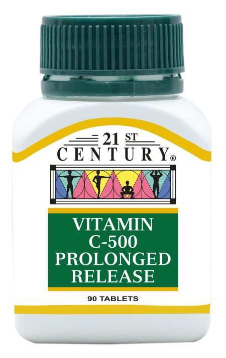21st Century Vitamin C 500 - Prolonged Release - Expiry Date: 23.10.2026