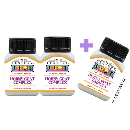Buy 2 Free 1 ! 21st Century Horny Goat Complex- 30's + 30's + 30's